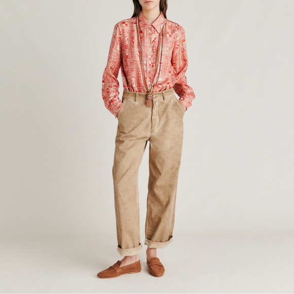 Momonì Fucsia Bis Pant - Sand - Picture 1 of 7